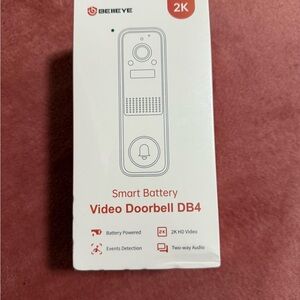 BEIYEYE Smart Battery Video Doorbell DB4